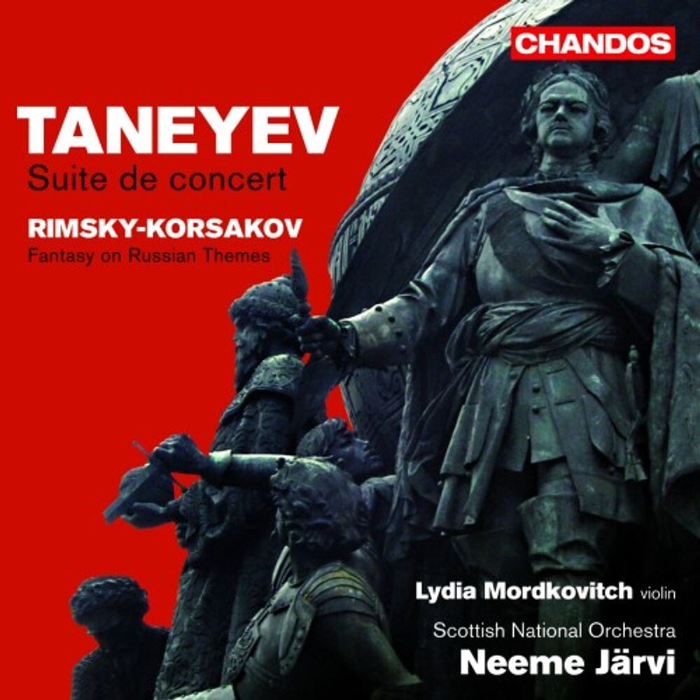 

Диск CD Taneyev: Suite de Concert / Rimsky-Korsakov: Fantasy on Russian Themes - Sergey Ivanovich Taneyev, Nikolai Rimsky-Korsakov, Lydia Mordkovitch, Scottish National Orchestra, Neeme Järvi