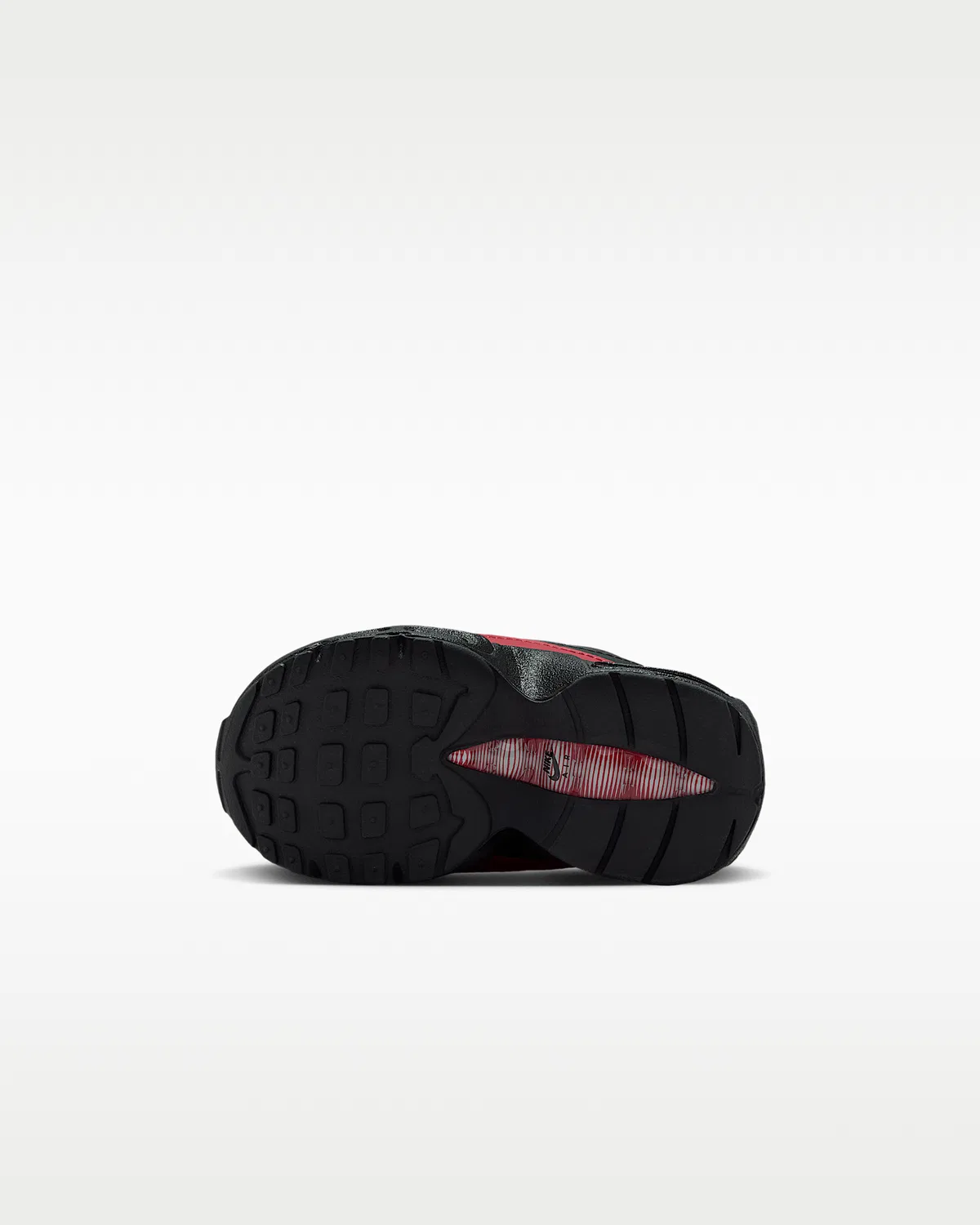 Детские кроссовки Nike Air Max 95 Recraft, Black/Team Crimson/Wolf Grey/Black — фото 2