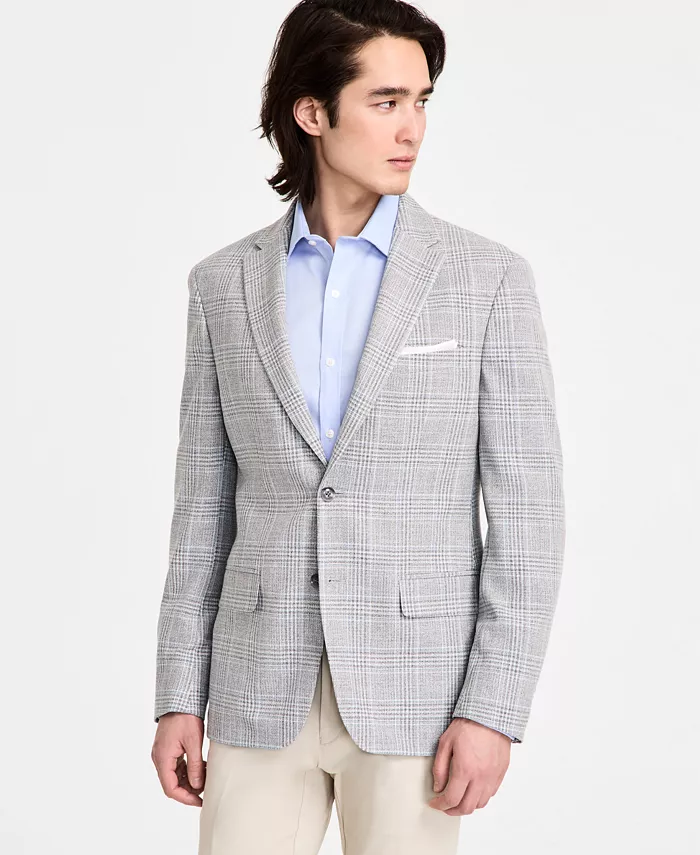 

Мужской спортивный пиджак Modern-Fit Tommy Hilfiger, серый
