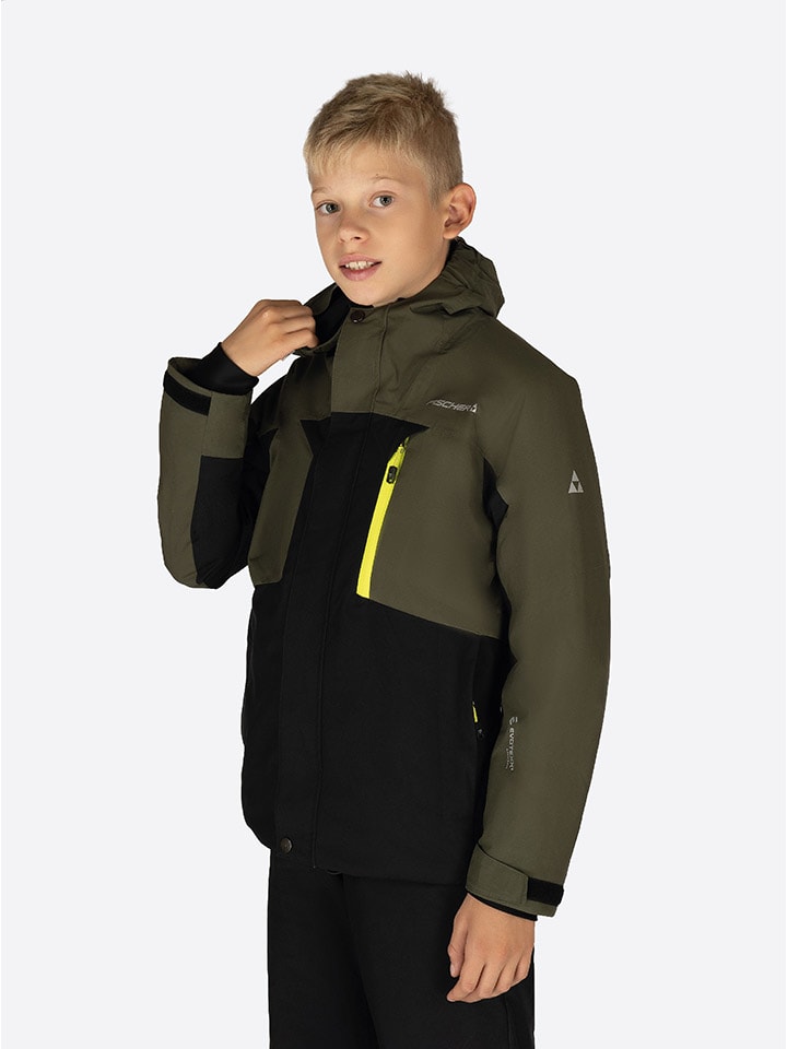 

Куртка для лыж и сноуборда Fischer Ski-/ Snowboardjacke, цвет Khaki/Schwarz