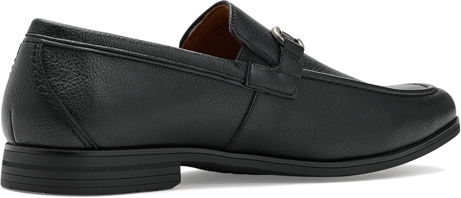 Мужские лоферы Stacy Adams Richmont Moc Toe без застежки, черный — фото 3