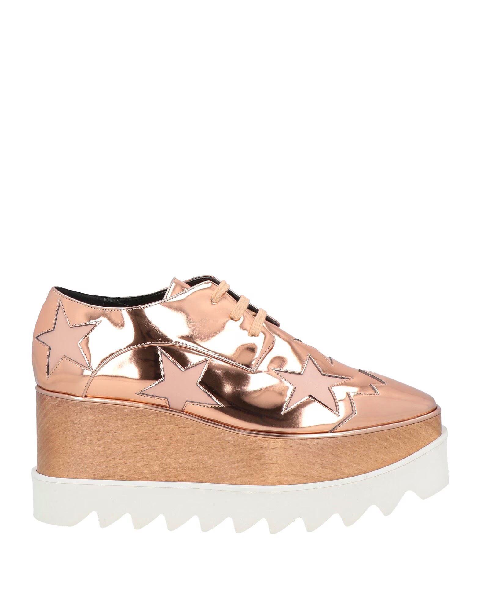 Туфли на шнуровке Stella Mccartney, медный