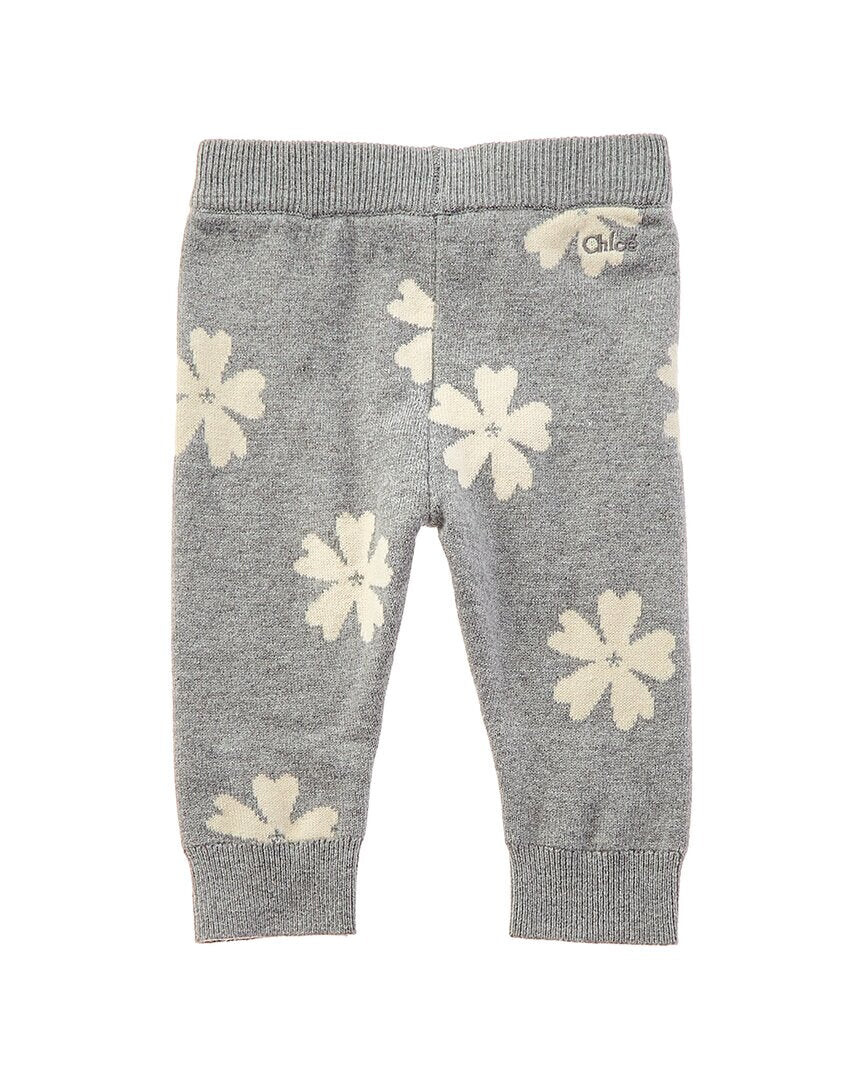 

Брюки Chloé из смесовой шерсти, серый