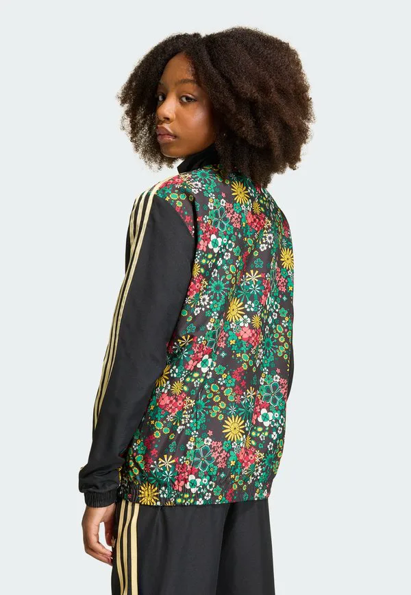 Детская тренировочная куртка liberty london Adidas Originals, Black — фото 2