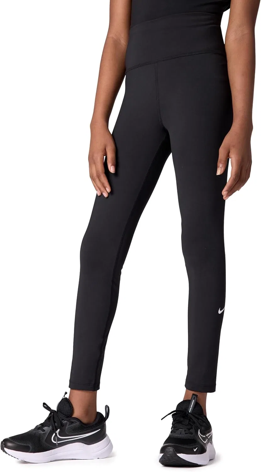 Леггинсы Dri-FIT Nike, черно-белые