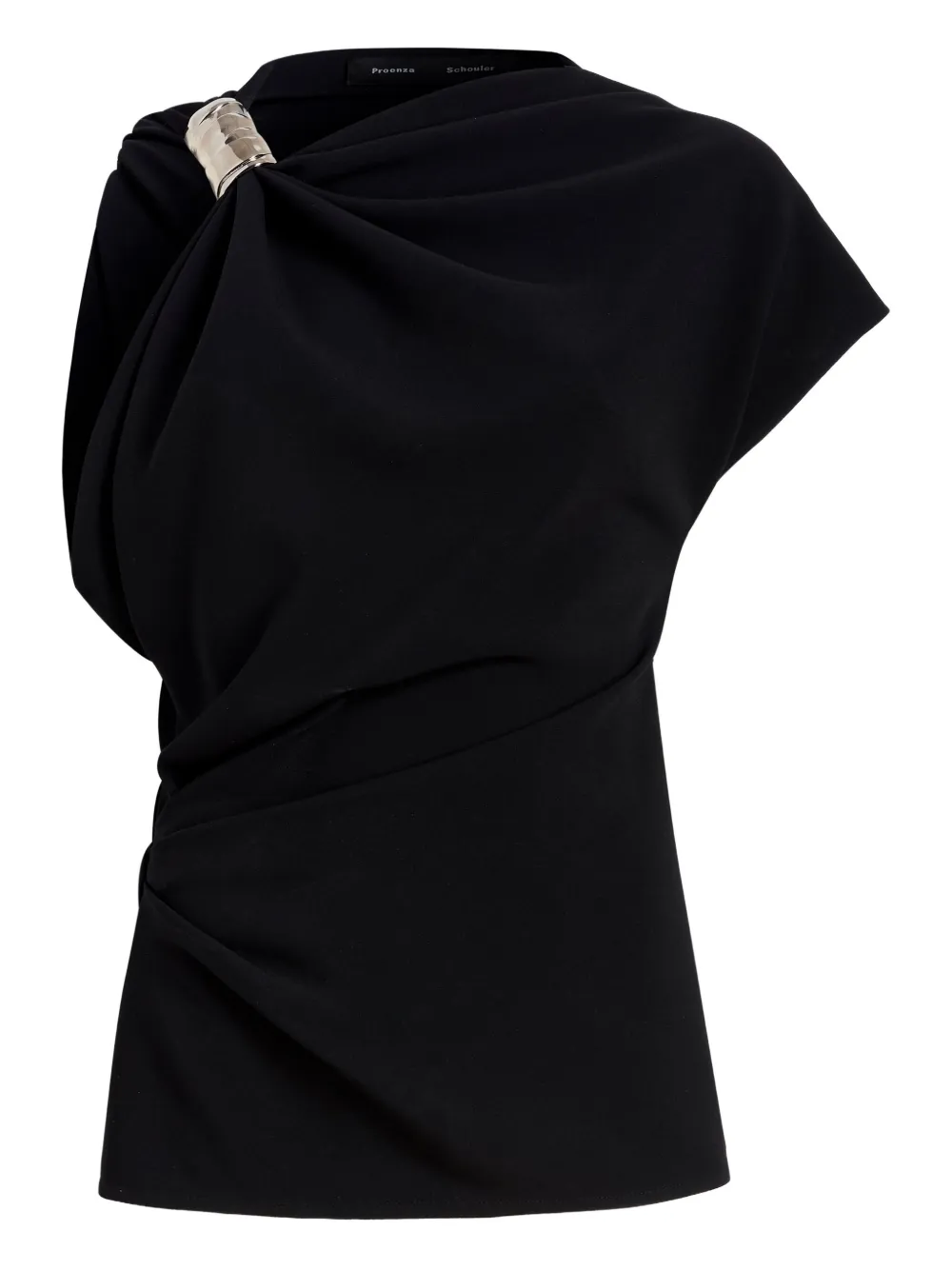 

Топ с драпировкой Proenza Schouler, черный
