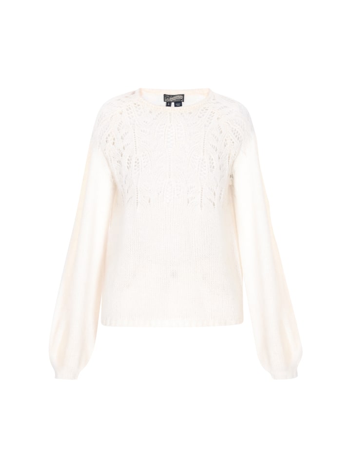 

DreiMaster Женский свитер кремового цвета