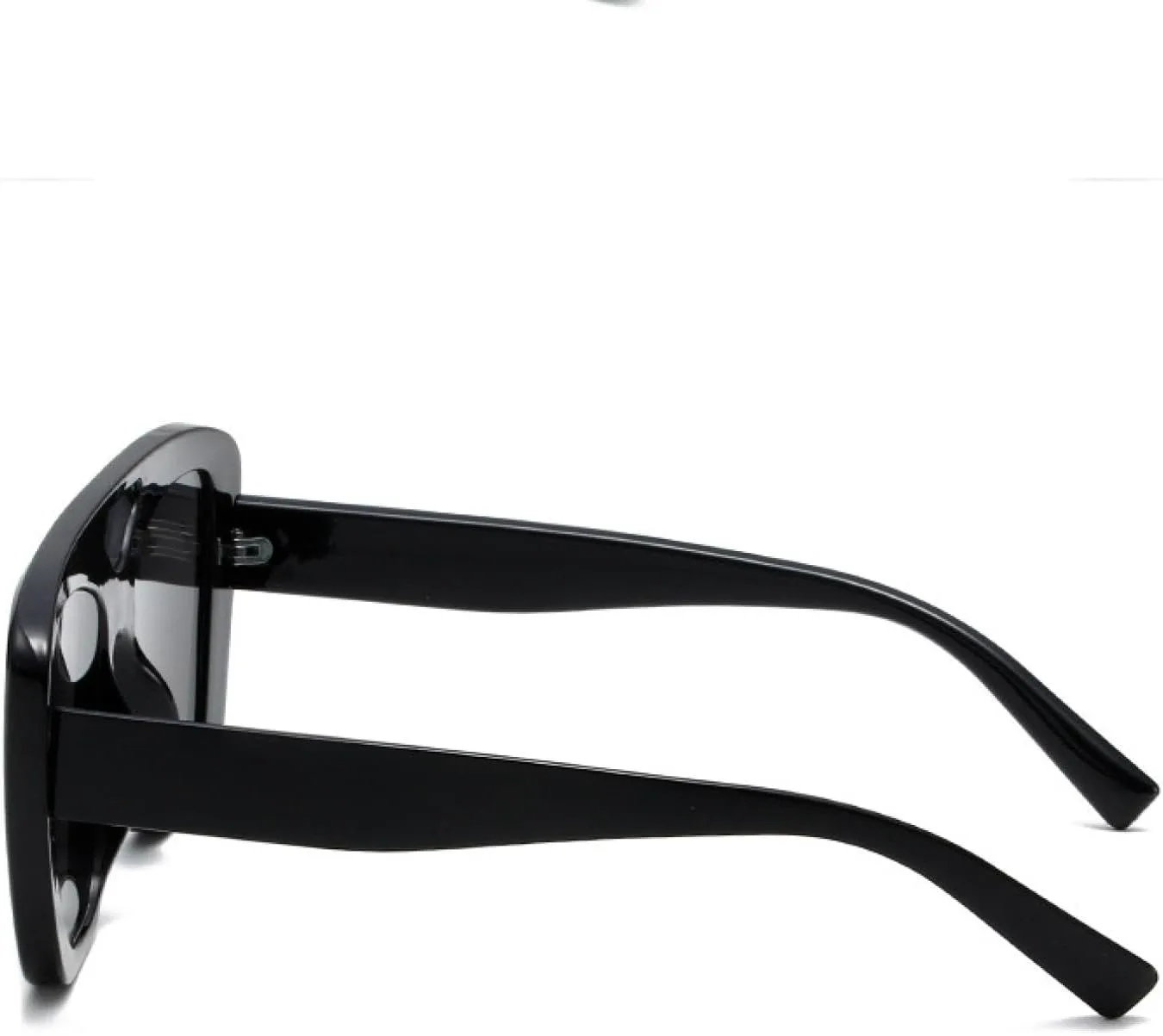 

Ретро солнцезащитные очки «кошачий глаз» с двойной перемычкой для женщин, модные градиентные очки с защитой от УФ-излучения для мужчин TKKTLLT, Matte Green Tea