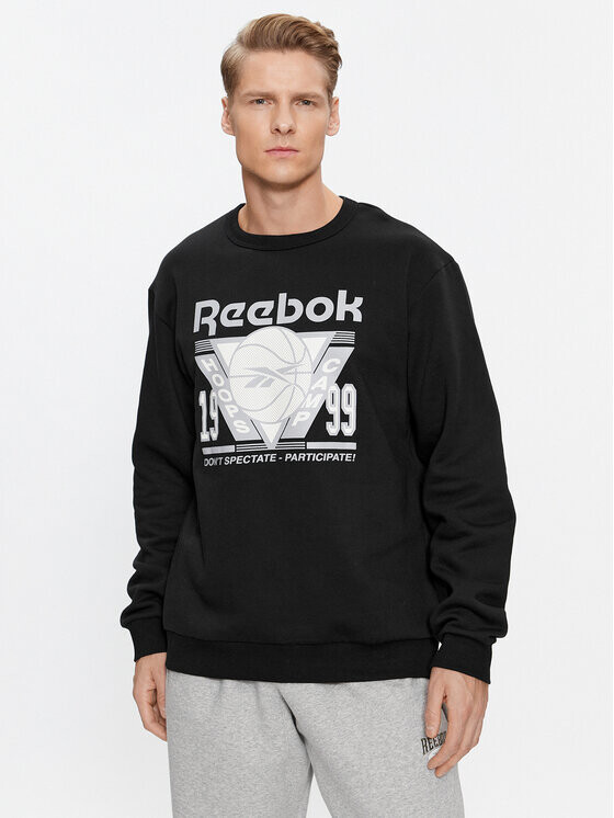 

Толстовка обычного кроя Reebok, черный
