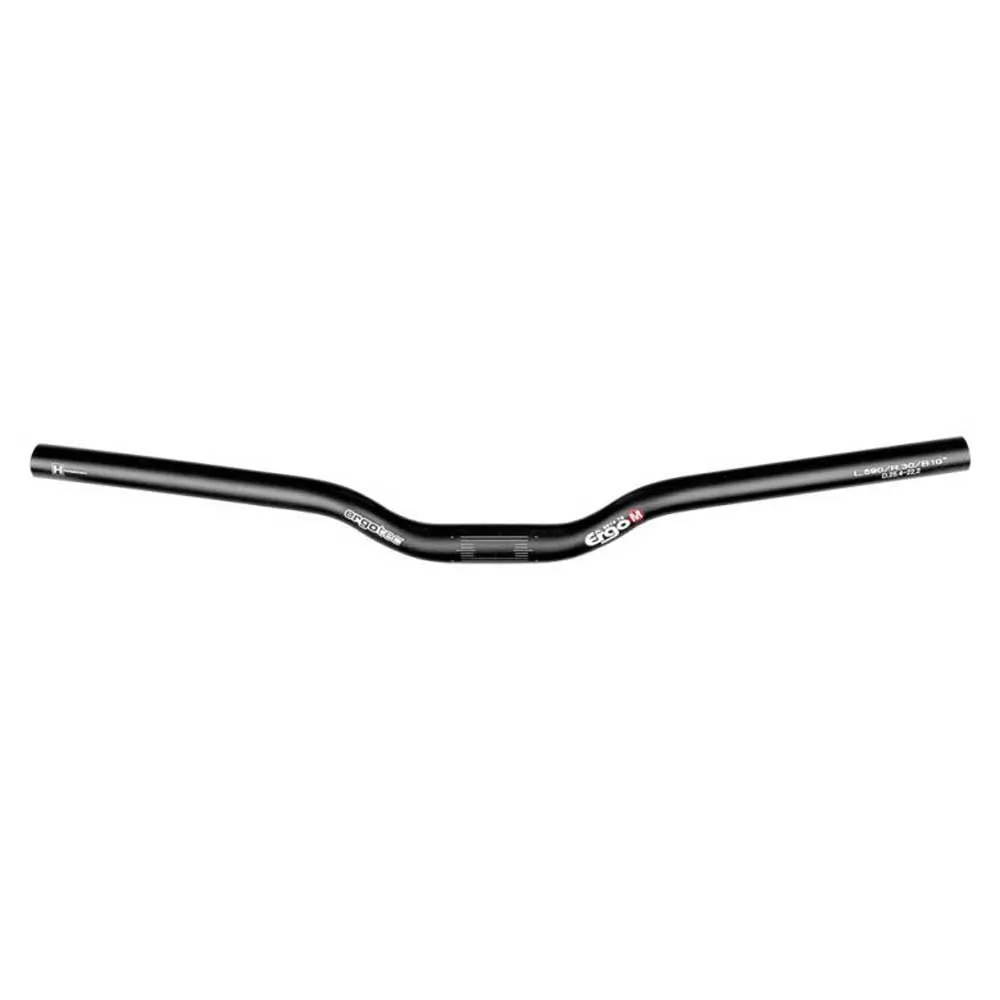 

Руль Ergotec Ergo M 30 mm 10º Grip 180 mm, черный