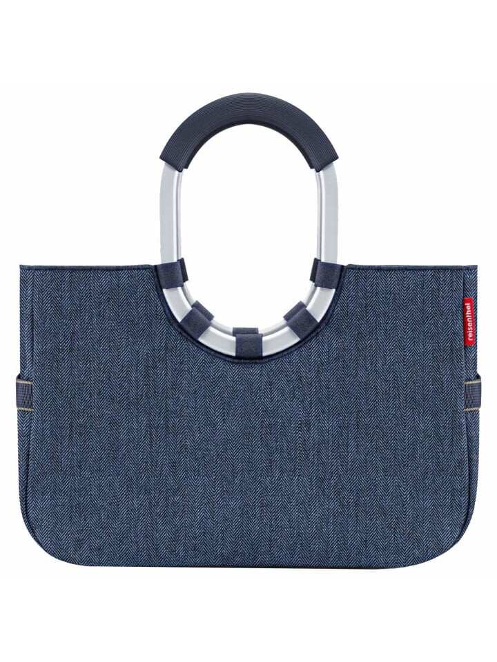 

Сумка-шоппер Reisenthel loop M/ 40 cm, цвет herringbone dark blue