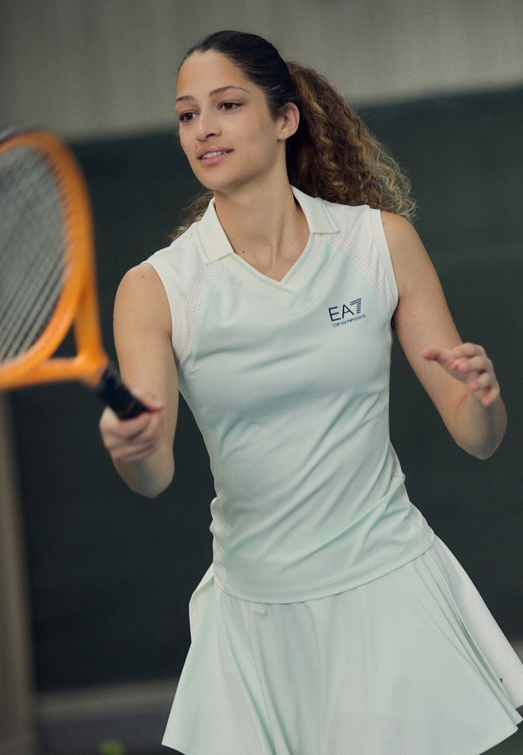 

Топ TENNIS PRO FREESTYLE TANK EA7 Emporio Armani, мята