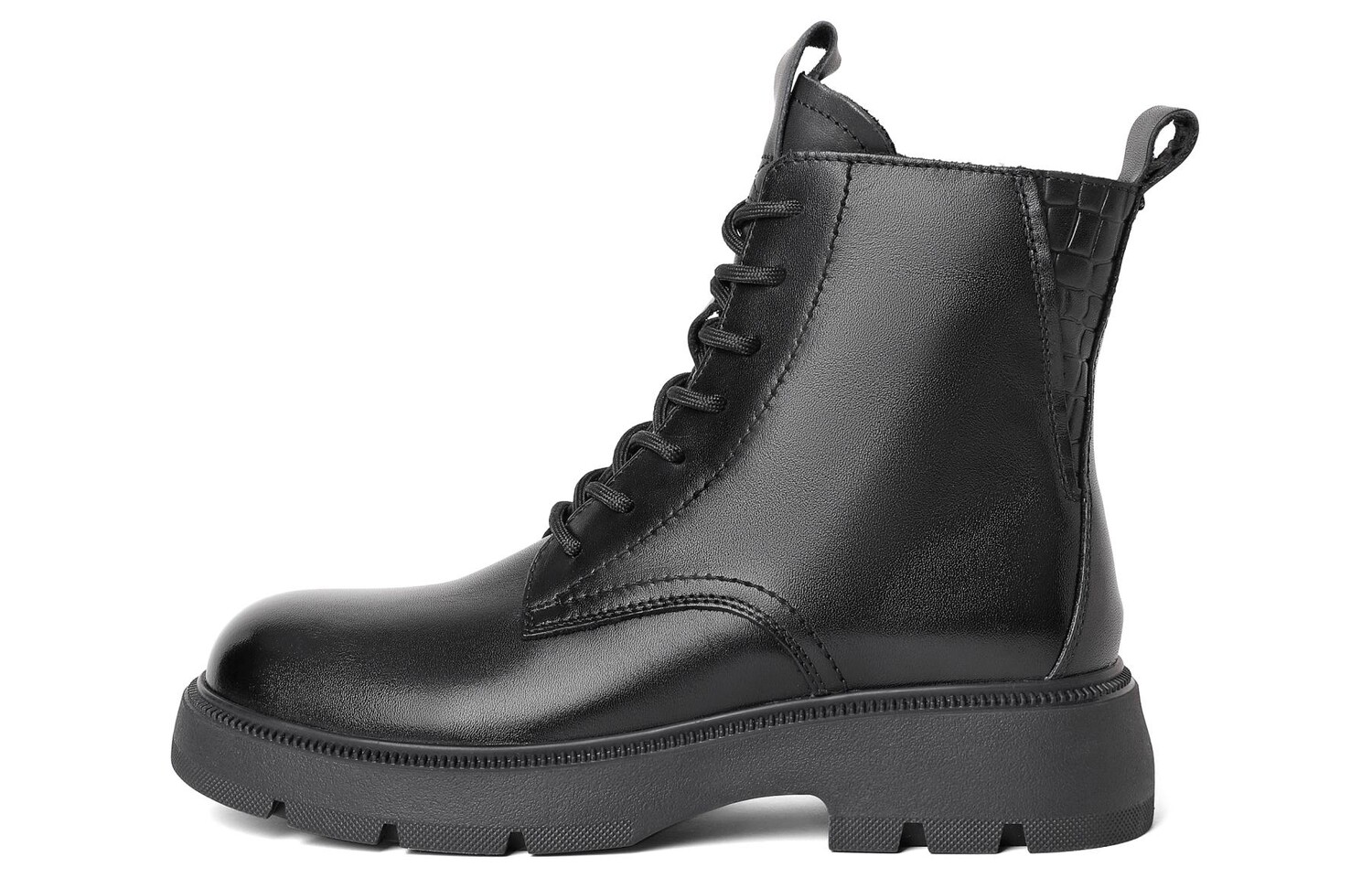 

Ботинки Martin Boot женские Senda, цвет Black Fleece-lined