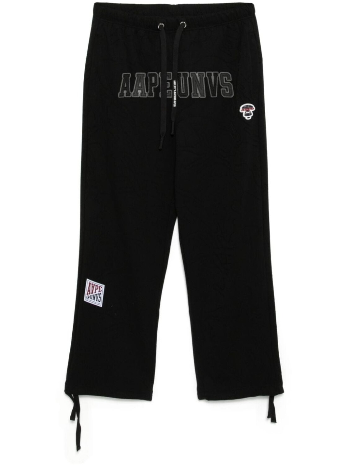 

Спортивные брюки с логотипом AAPE BY *A BATHING APE, черный
