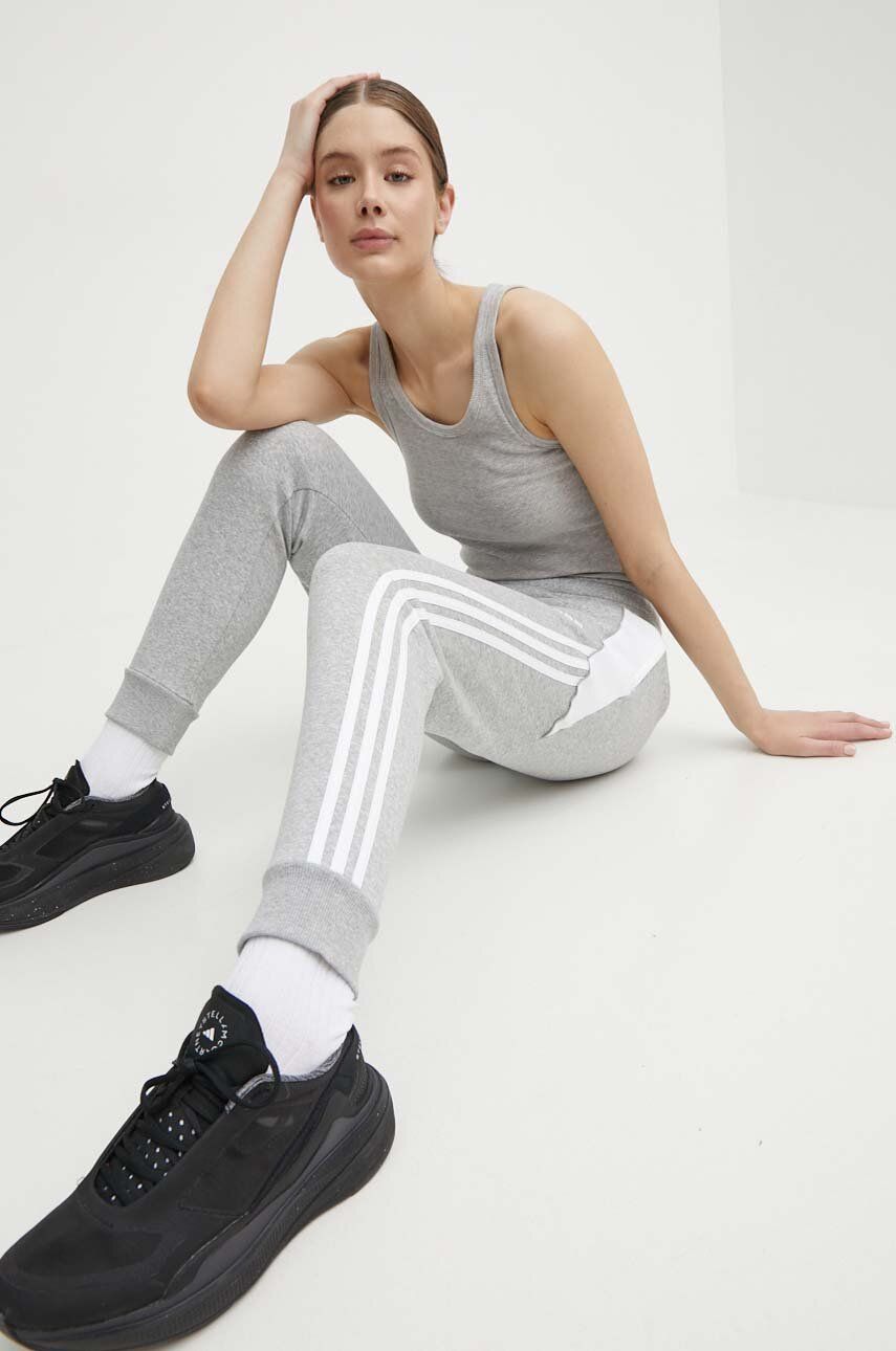 Спортивные штаны Тир adidas Performance, серый — фото 2