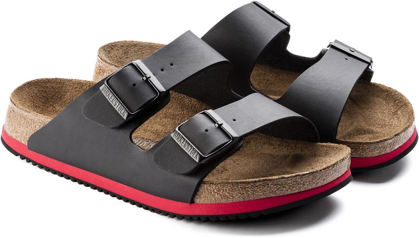 Сандалии Birkenstock Arizona с мягкой стелькой для взрослых унисекс, черный — фото 4