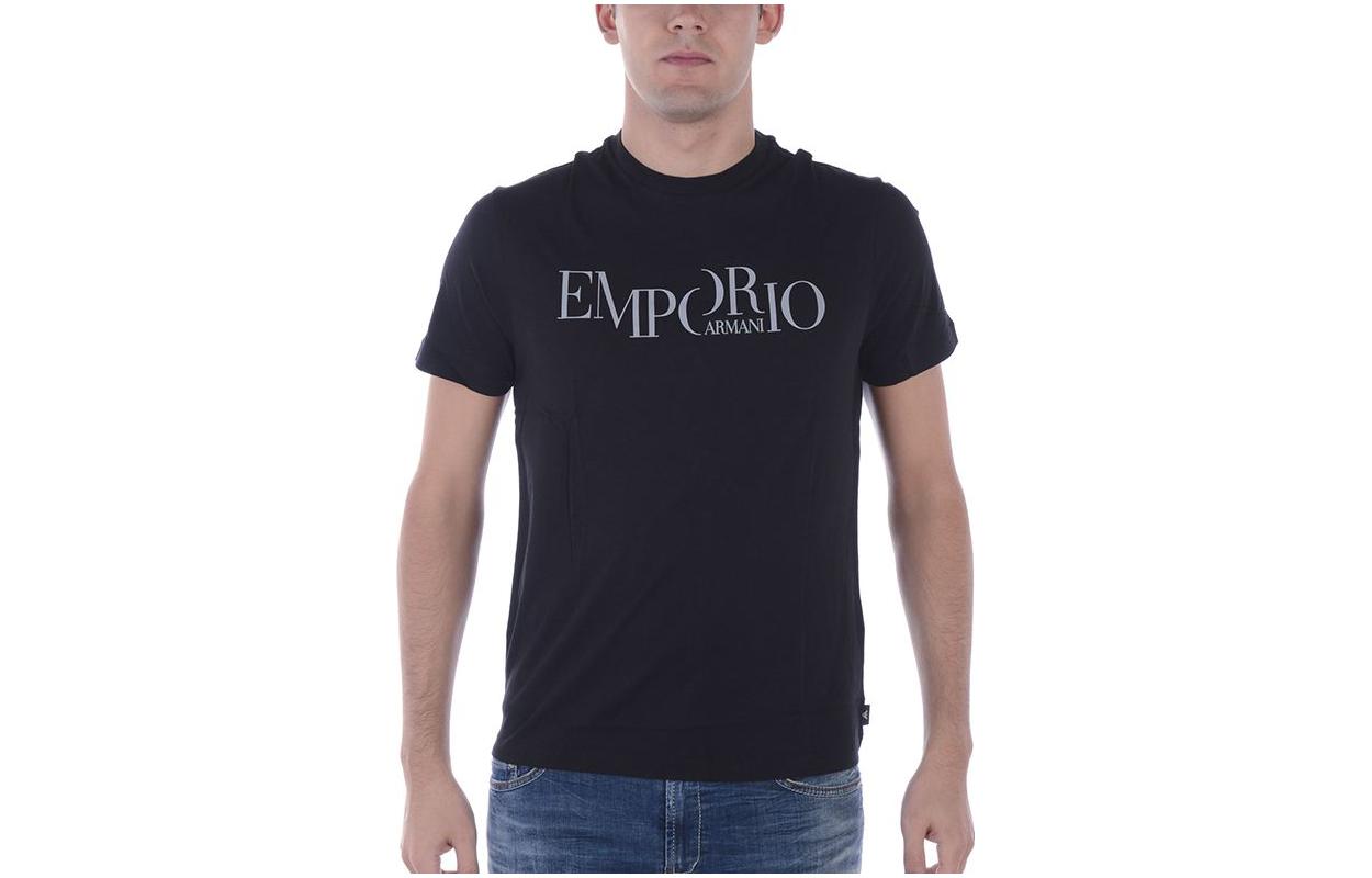 

EMPORIO ARMANI Футболка мужская черная