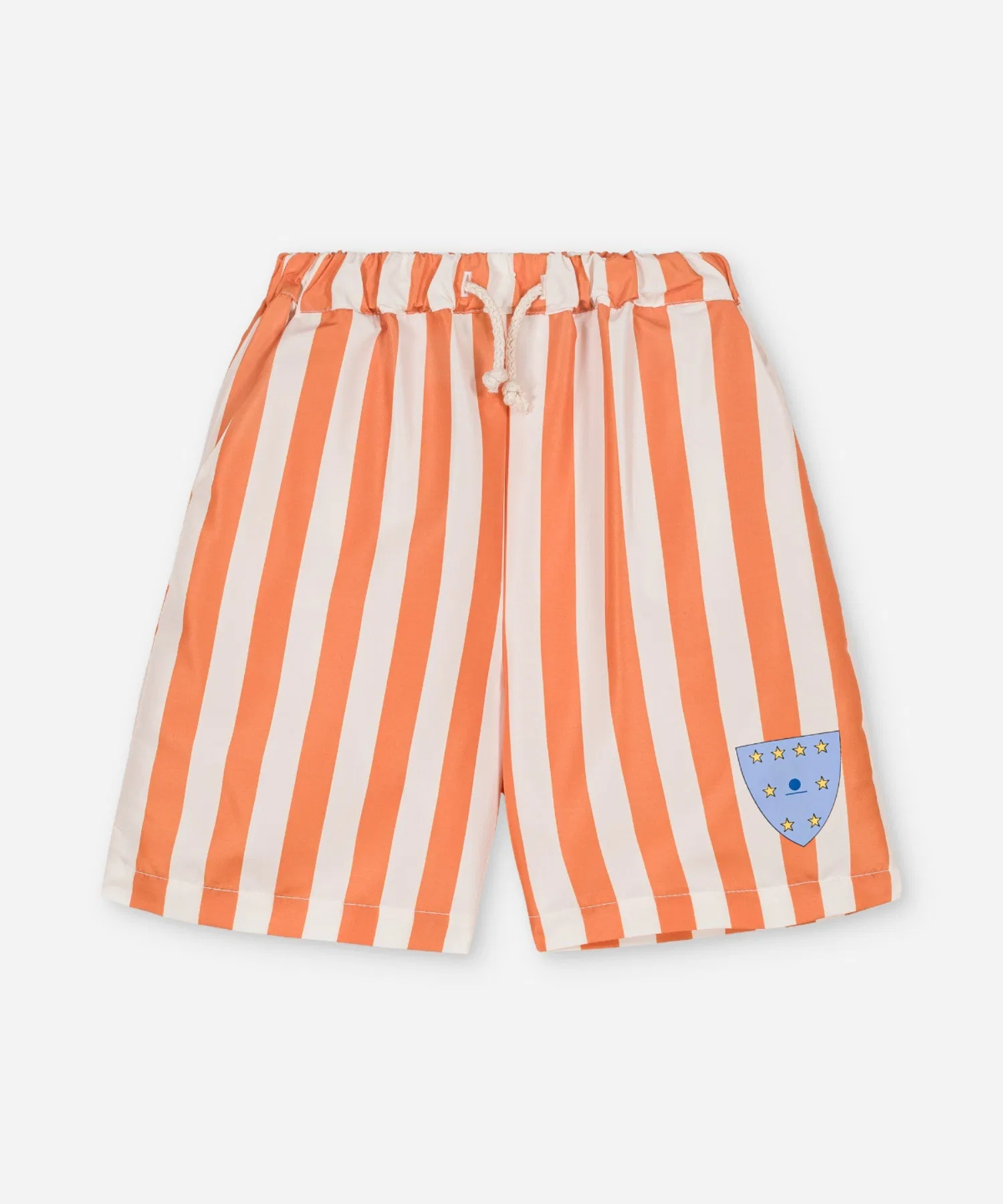 Короткие шорты James Orange Stripes