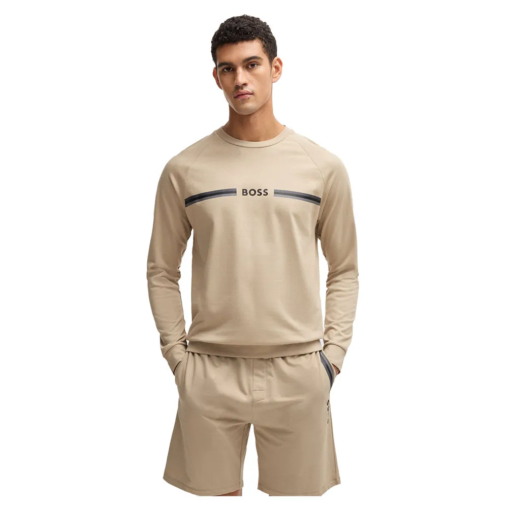 

Толстовка BOSS Authentic, бежевый