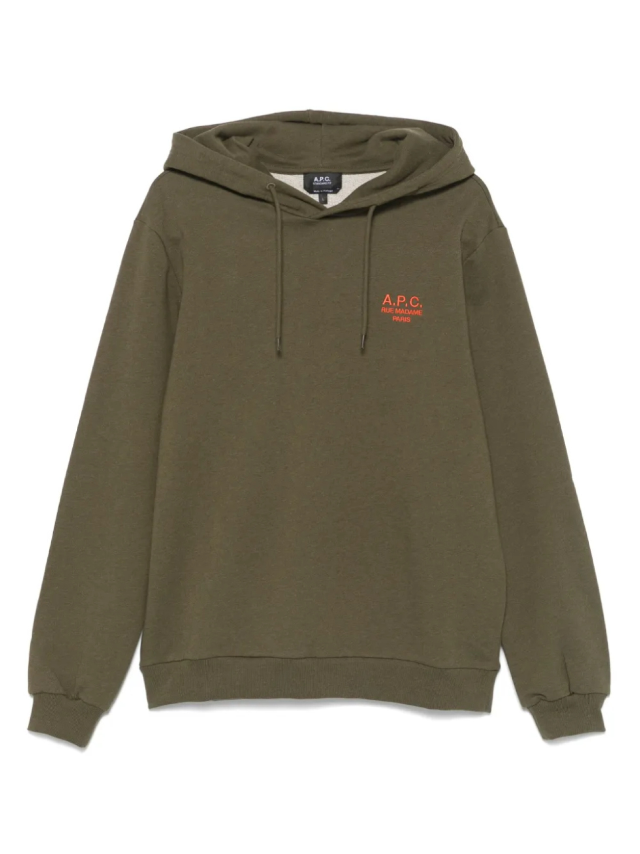 

Толстовка с логотипом A.P.C., зеленый