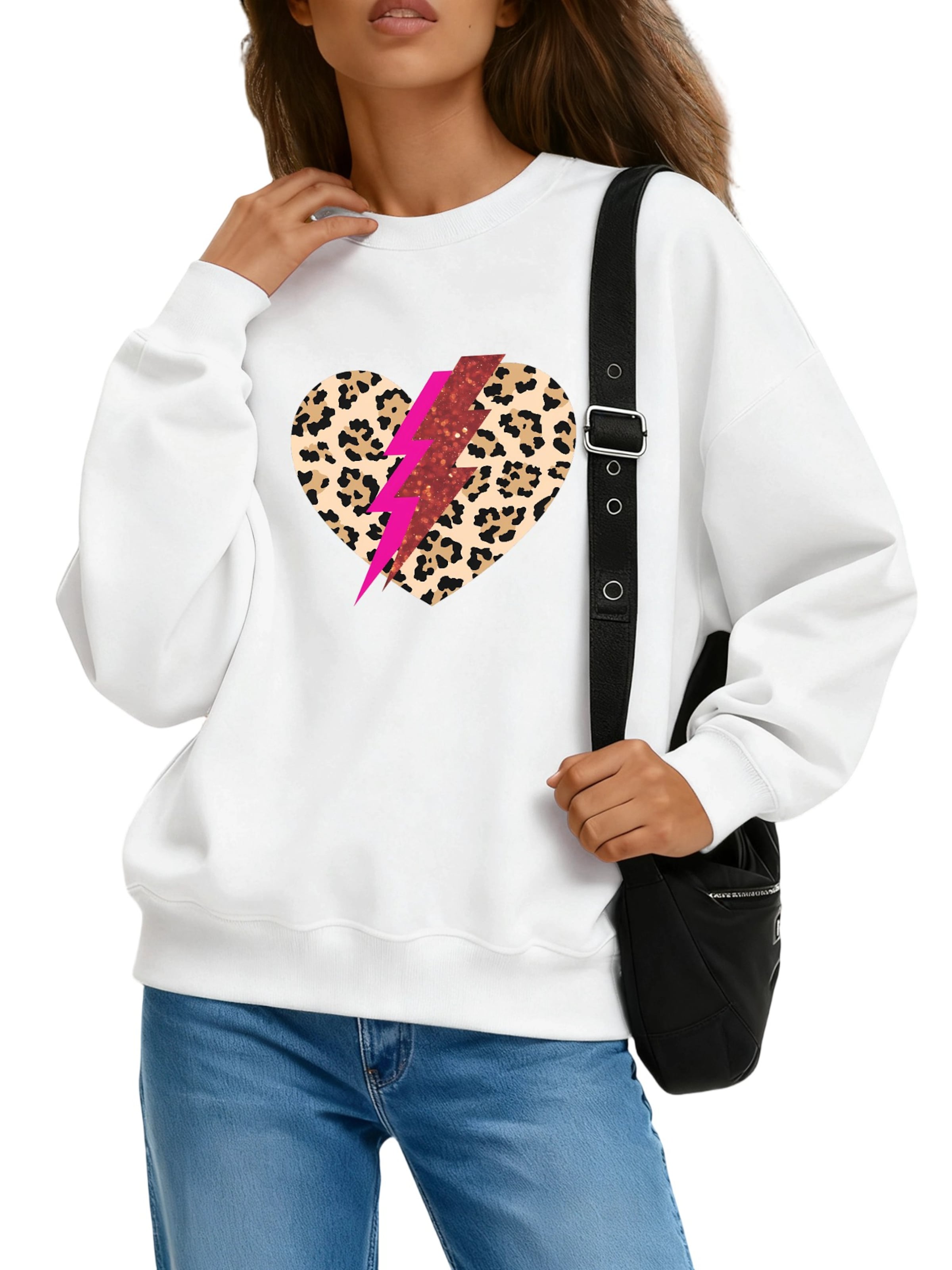 

GORHEY Свитшот в белом цвете