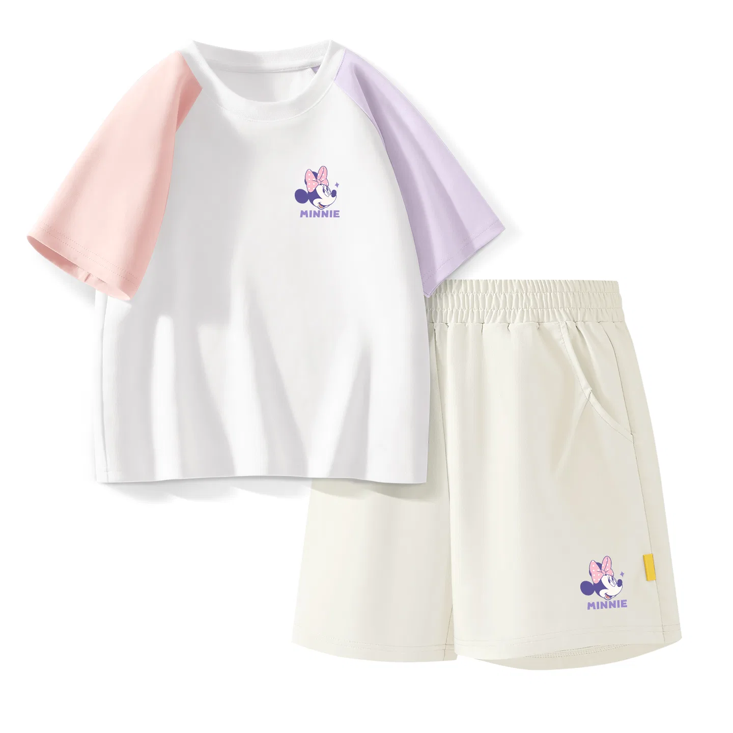 Детский спортивный костюм Casual Sportswear 2 Piece Set Disney, Di Qipini K Pink Purple+Di Qipini K_Bottom Right Mulberry Purple — фото 4