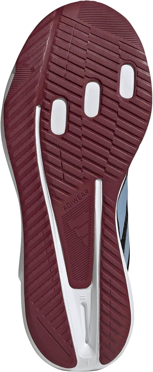 Мужские кроссовки для бега Adidas Duramo SL 2, черный/синий/красный — фото 4