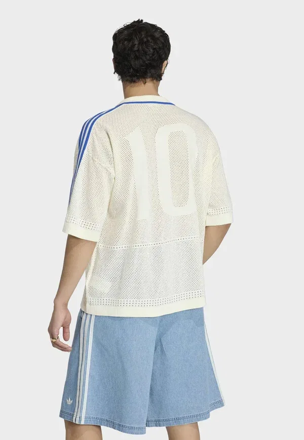 Трикотажная рубашка Adidas Originals, цвет светло-бежевый