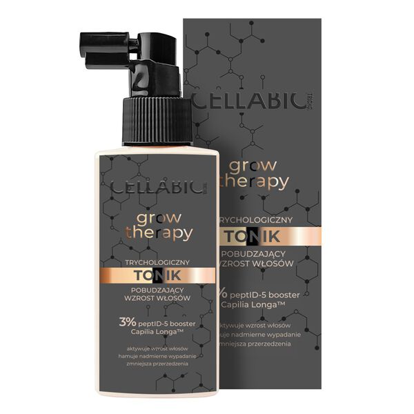 

Трихологический тоник для роста волос для мужчин, 100 мл Cellabic Tricho Grow therapy for men