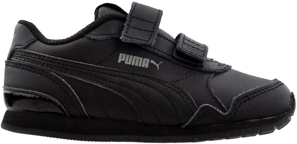 Кроссовки Puma St Runner унисекс-детские на липучке, черный — фото 3