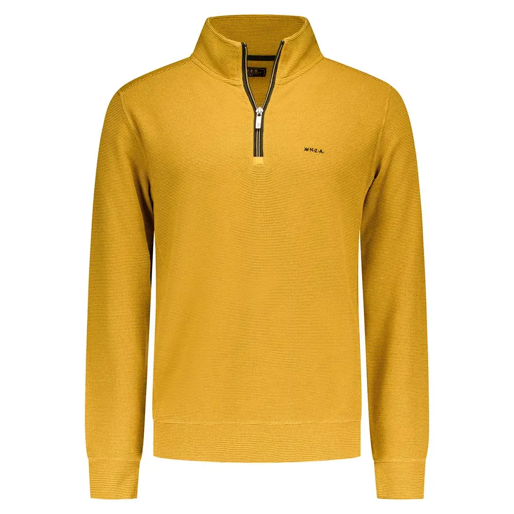 

Толстовка Nza New Zealand 25HN305 half zip, желтый