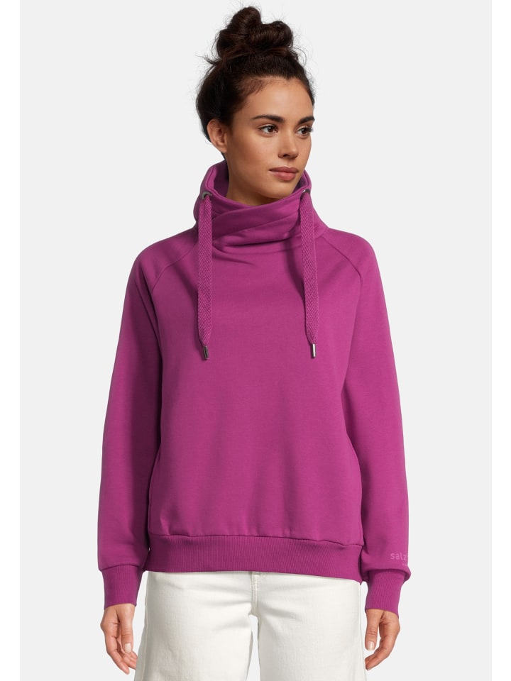 

Толстовка Salzhaut Sweatshirt SCHARNTÜDER, цвет Plum