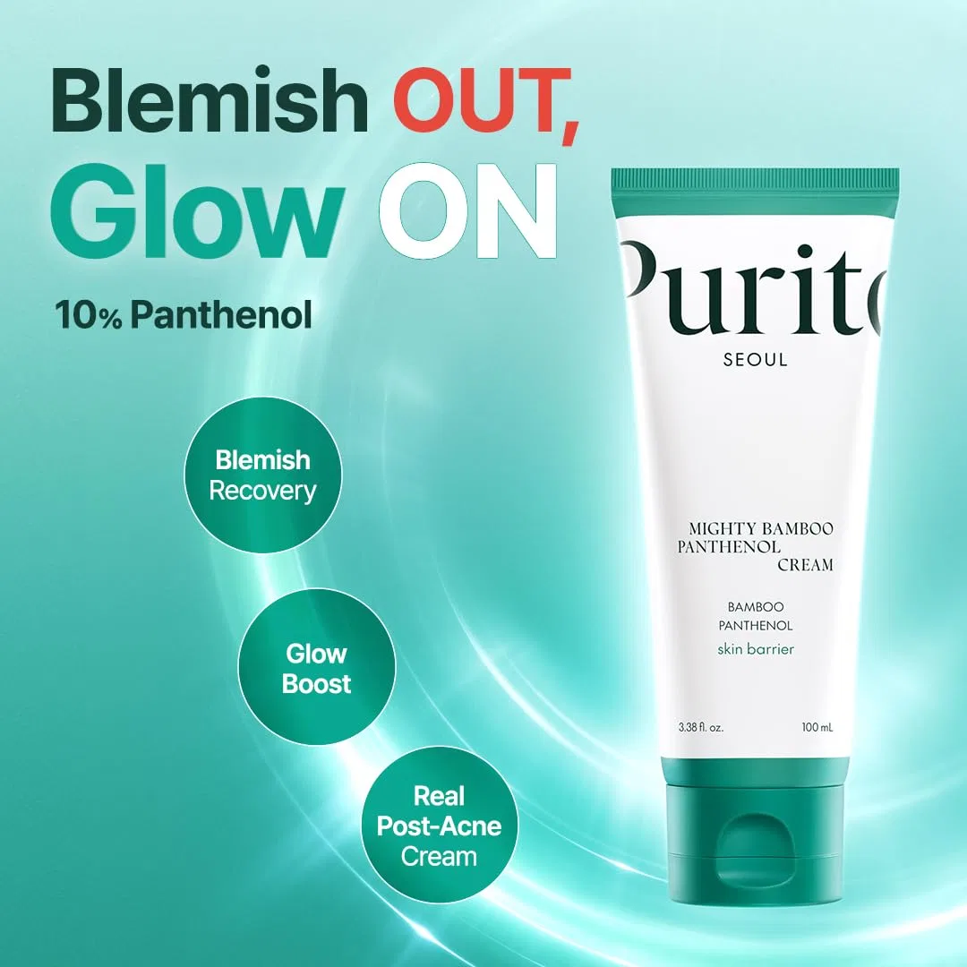 Крем для лица Purito — Увлажняющий «Panthenol % Post-Acne Cream» от, 100 мл — фото 2