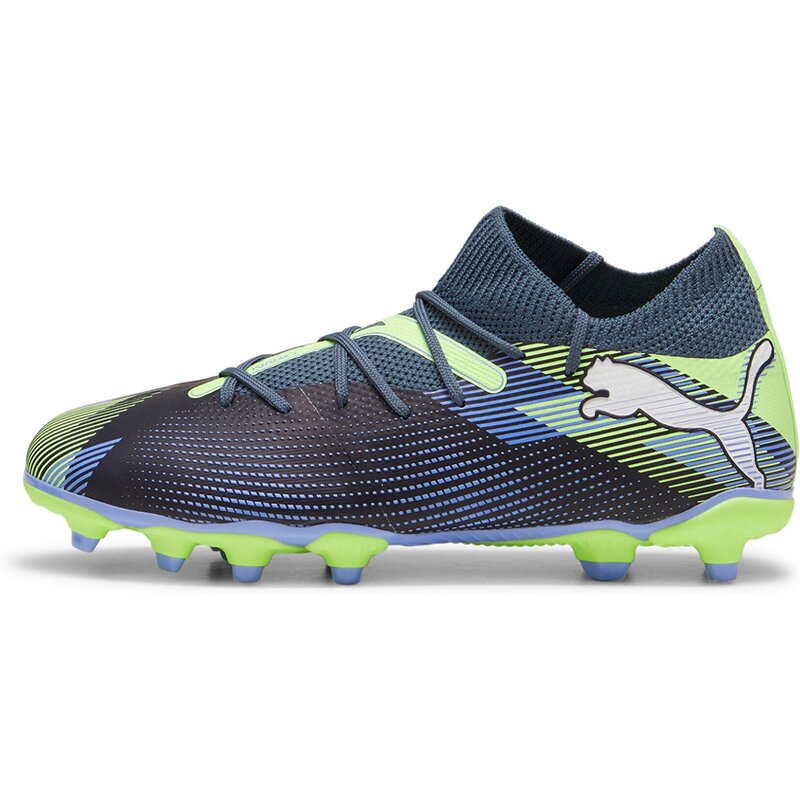 Футбольные бутсы для лужайки Future 7 Match FG/AG JR Puma, белый — фото 4