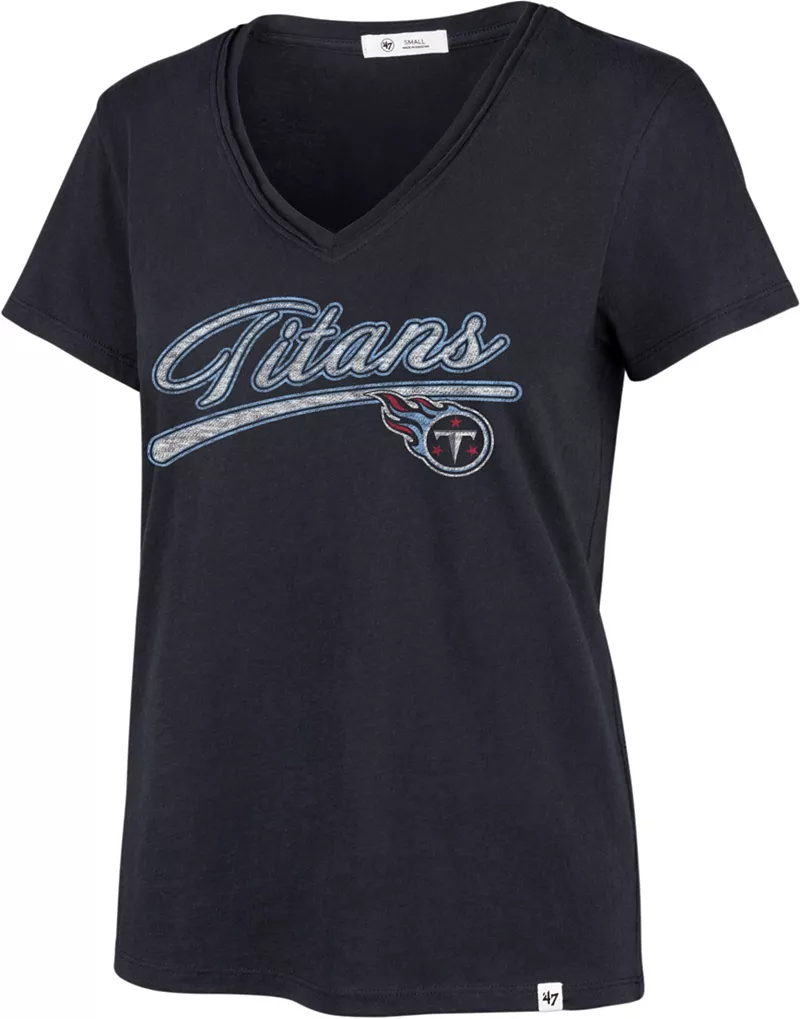 

Синяя футболка Tennessee Titans Believer Franklin Atlas '47 для женщин