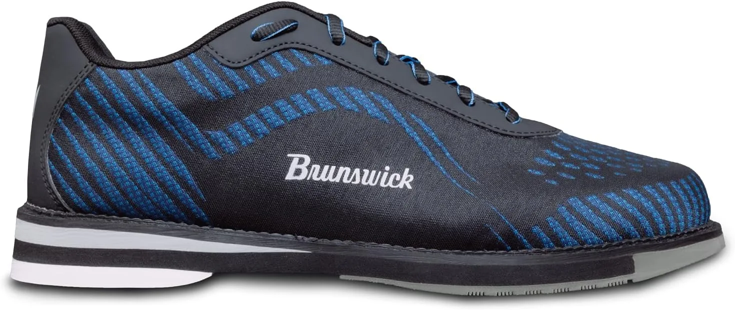 Мужские боулинговые туфли Brunswick Command, размер 45, черно-синие