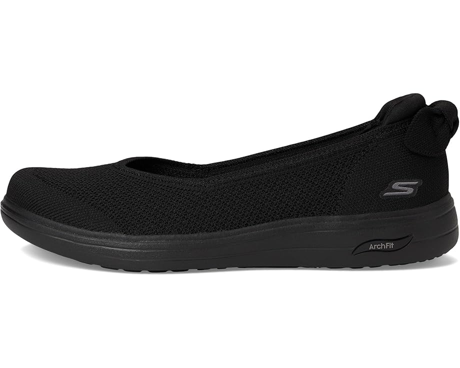 Балетки SKECHERS Performance On-The-Go Arch Fit Inspire Ballerina W/ Bow, черный — фото 4