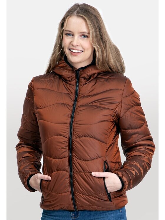 

Зимняя куртка regular fit Perso, коричневый