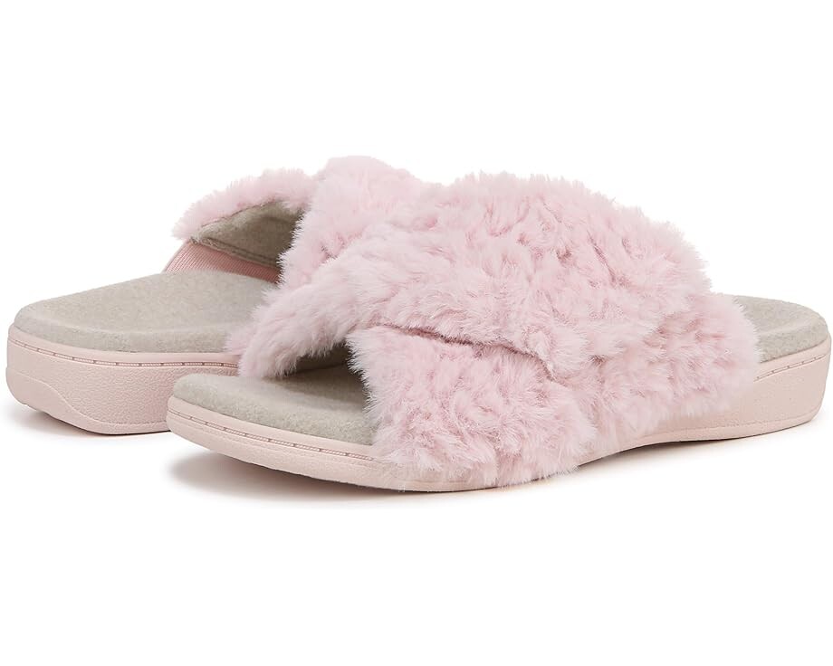 

Тапочки VIONIC Relax Ii Slides, цвет Light Pink Fabric