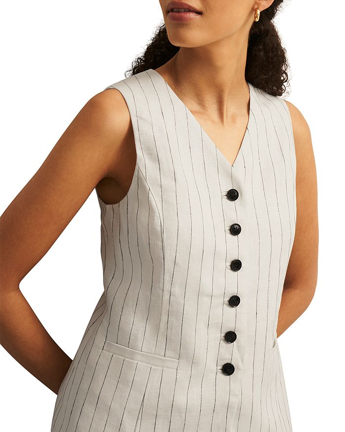

Жилет Groombridge из льна HOBBS LONDON, мультиколор