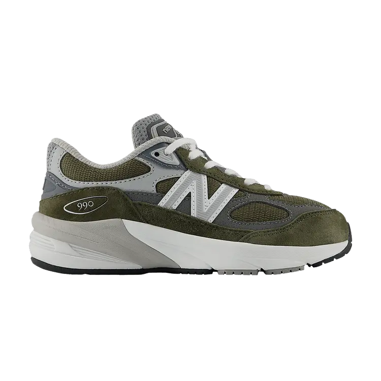 

Кроссовки New Balance 990v6 Little Kid True Camo, зеленый