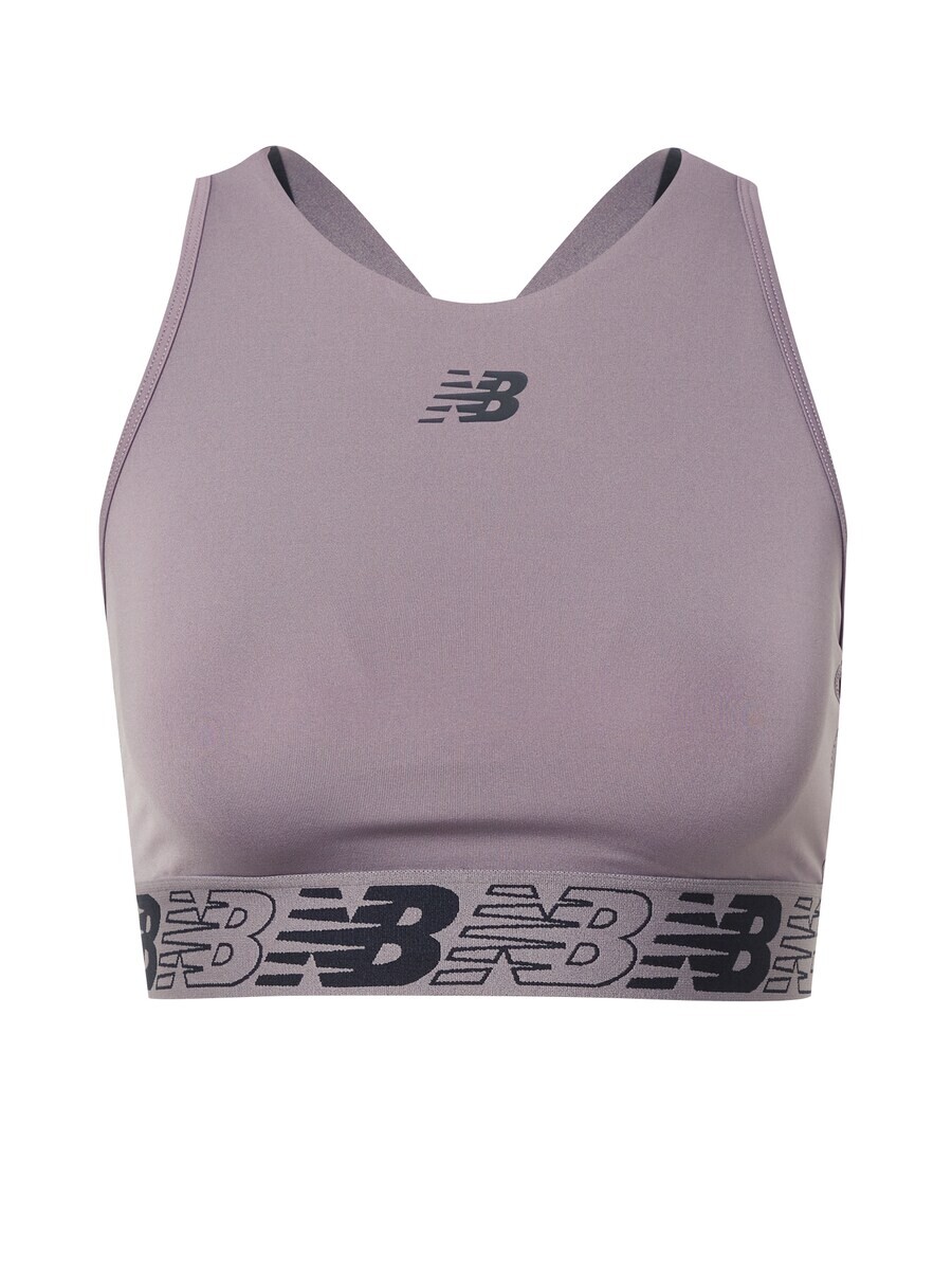

Спортивный бюстгальтер New Balance, серый