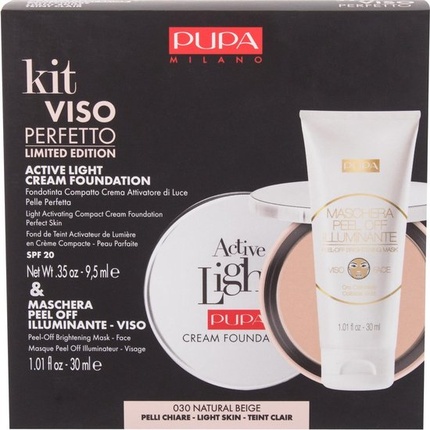 

Pupa Active Light Cream Foundation SPF20 9 мл 030 Натуральный бежевый Pupa Milano