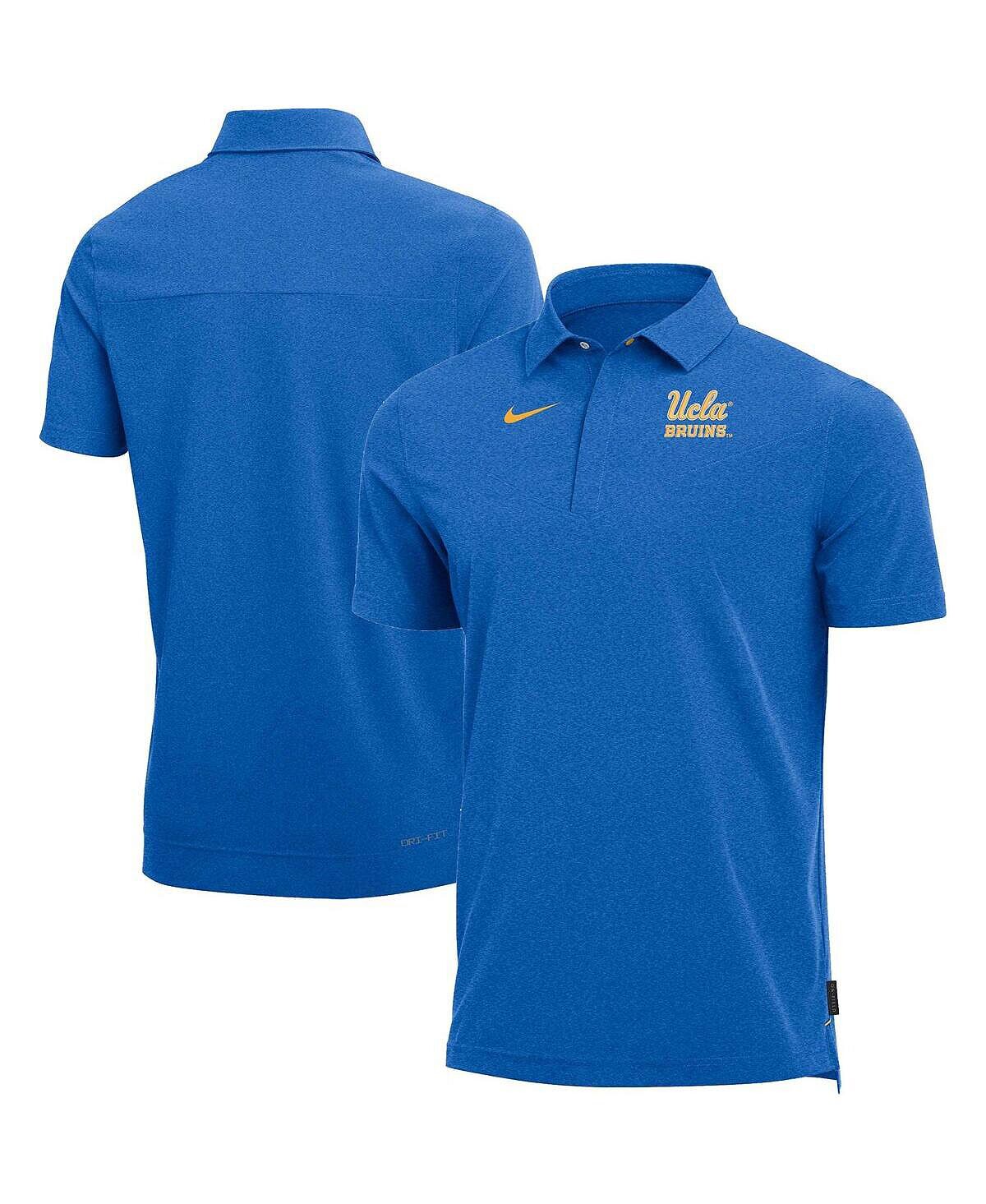 

Мужская синяя рубашка-поло UCLA Bruins 2022 Coach Performance Nike