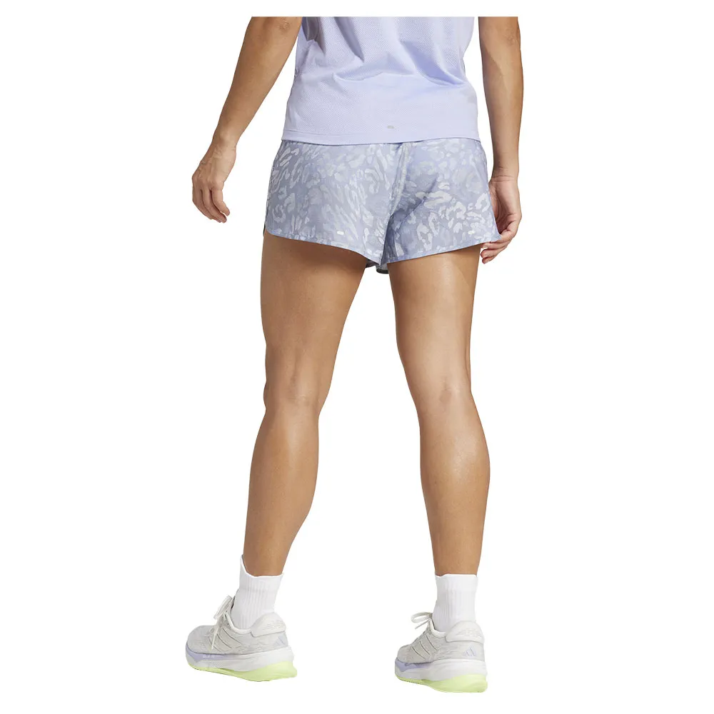 Шорты adidas Own The Run Climacool 3 Stripes 3´´, синий — фото 2