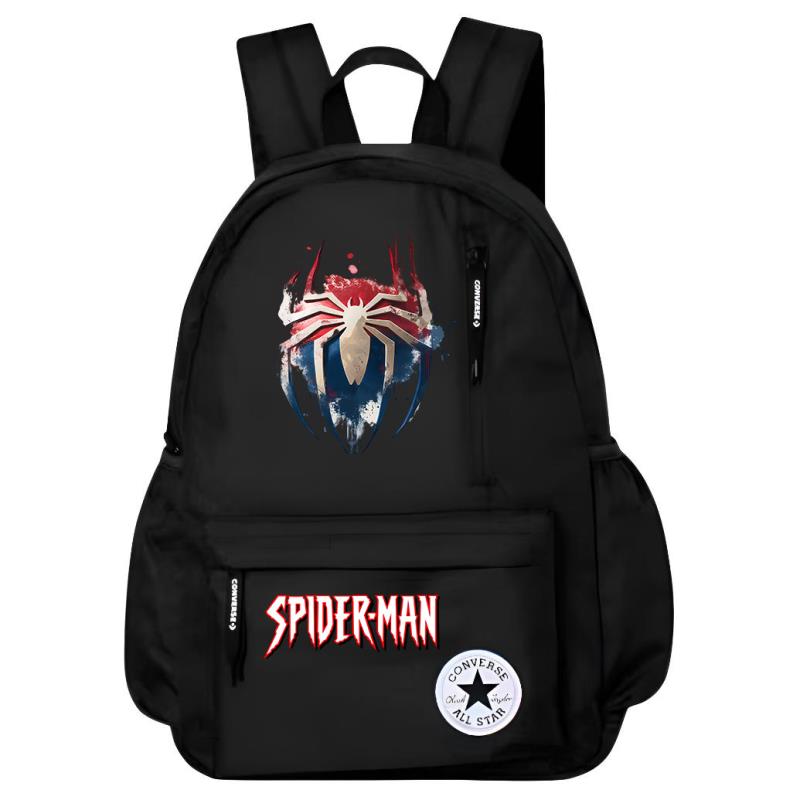 

Converse Полиэстеровый рюкзак обычный мужской черный, Spider