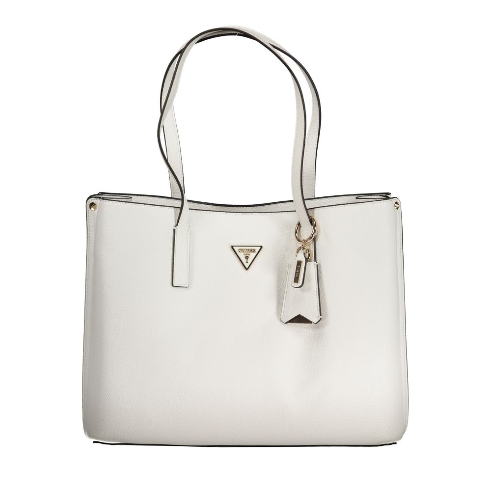 

Белая полиэтиленовая сумка Guess Shoes