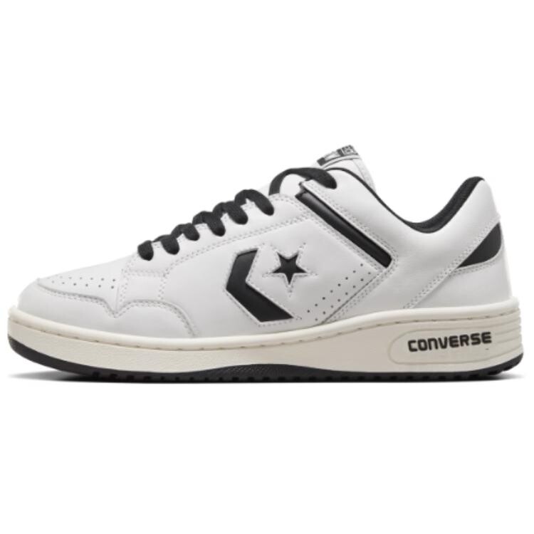 

Кроссовки Converse Weapon Leather Ox White Black, белый/черный