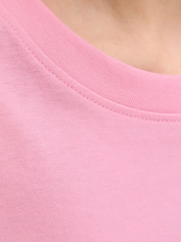 Футболка с принтом JACK & JONES Junior, розовый — фото 4