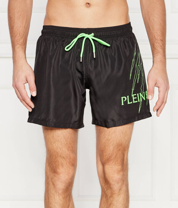 

Шорты пляжные Plein Sport Regular Fit, черный